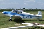 G-CESA - Departing from Sutton Meadows. - by Graham Reeve