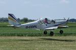 G-CDPL - Landing at Sutton Meadows. - by Graham Reeve