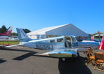 N225SJ @ EGTB - On show for sale at the Air-Britain Fly-in at Booker 2025