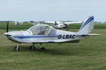 G-LBAC - Departing from Sutton Meadows. - by Graham Reeve