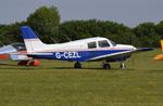 G-CEZL @ EGTB - PA-28-161 Cadet at Wycombe Air Park. Ex OO-JAG - by moxy