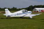 G-BANA @ EGTB - Jodel DR-221 Dauphin at Wycombe Air Park. Ex F-BOZR - by moxy