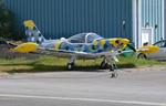 N260AP @ EGTB - SIAI-Marchetti F-260D at Wycombe Air Park. - by moxy
