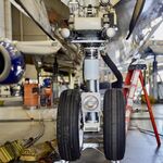 N69818 @ KSFO - Nose gear SFO 2025 - by Clayton Eddy