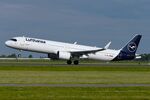 D-AIEL @ EHAM - Lufthansa A321N rotating - by FerryPNL