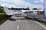 N30593 @ EGTB - Cessna 210L Centurion at Wycombe Air Park. - by moxy