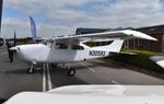 N30593 @ EGTB - Cessna 210L Centurion at Wycombe Air Park. - by moxy