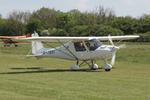 G-TBDI @ EGHP - G-TBDI 2019 The Light Aircraft Co Ltd Ikarus C42 FB100 Bravo Popham Microlight Fly In  - by PhilR