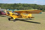 G-AJAD - G-AJAD 1943 Piper J3C-65 Cub Piper Fly In Popham - by PhilR