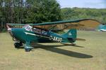 G-AKUO @ EGHP - G-AKUO 1946 Aeronca 11BC (Conversion) Chief Piper Fly In Popham - by PhilR
