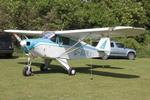 G-ARNJ @ EGHP - G-ARNJ 1961 Piper PA-22-108 Colt Piper Fly In Popham - by PhilR