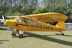 G-AMEN @ EGHP - G-AMEN 1952 PIPER L18C Super Cub Piper Fly In Popham 17.05.25 (1) - by PhilR