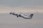 9A-CQE @ LSZH - DHC-8-402Q - by Mark Pasqualino