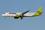 YL-ABI @ LOWW - Air Baltic A220-300 - by Andy Graf