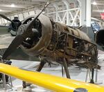N5628 - Gloster Gladiator II wreck (front fuselage only) at the RAF Museum Hendon - by Ingo Warnecke