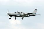 G-BMJA @ EGHP - G-BMJA 1981 Piper PA-32R-301 Saratoga SP Fly In Popham - by PhilR