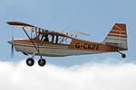 G-CKPF @ EGHP - G-CKPF 1968 Champion 7GCBC Citabria Piper Fly In Popham - by PhilR