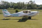 G-PLPM @ EGHP - G-PLPM 2019 Europa XS Piper Fly In Popham 