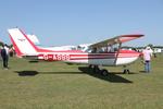 G-ASSS @ EGTB - G-ASSS 1964 Cessna 172E Skyhawk Private Flyer Fest Booker  - by PhilR