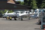G-VVTV @ EGTB - G-VVTV 2006 Diamond Aircraft DA 42 Twin Star Private Flyer Fest Booker
