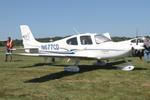 N677CD @ EGTB - N677CD 2024 Cirrus SR22 G2 Private Flyer Fest Booker 