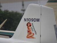 N109DM @ 1938 - Tail art - by 30295