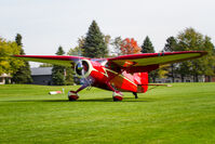 N23760 @ 1MN8 - 1939 Stinson SR-10J. - by Dave Swartz