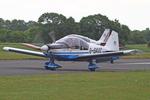 G-GAXC @ EGCJ - RRRA British Air Racing Championship Ginger Lacey Trophy race. Sherburn - in - Elmet - by Chris Hall