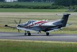 D-FUNI @ EDKB - Pilatus PC-12 NGX at Bonn-Hangelar airfield '2505 - by Ingo Warnecke