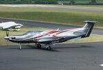 D-FUNI @ EDKB - Pilatus PC-12 NGX at Bonn-Hangelar airfield '2505 - by Ingo Warnecke