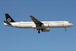 TC-JRS @ LMML - Airbus A321 reg TC-JRS of Turkish Airlines in Star Alliance livery landing in Malta RW13. - by raymond