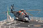 MM81577 @ LMML  - NH Industries NH-90FH reg MM81577/3-01 of Italian Navy seen on Nave Carabiniere (F593) in Valletta Grand Harbour Malta. - by raymond