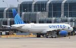N492UA @ KORD - Airbus A320-232