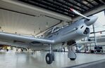 D-EBEI @ EDLP - Messerschmitt Bf 108B-1 Taifun at the 2025 Quax Hangartage / Hangardays at Paderborn Lippstadt airport - by Ingo Warnecke