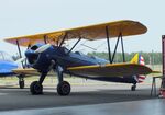 D-EDLL @ EDLP - Boeing (Stearman) A75N1 (PT-17) at the 2025 Quax Hangartage / Hangardays at Paderborn Lippstadt airport - by Ingo Warnecke