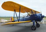 D-EDLL @ EDLP - Boeing (Stearman) A75N1 (PT-17) at the 2025 Quax Hangartage / Hangardays at Paderborn Lippstadt airport - by Ingo Warnecke