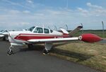 D-ERFD @ EDLP - Beechcraft G35 Bonanza at the 2025 Quax Hangartage / Hangardays at Paderborn Lippstadt airport - by Ingo Warnecke