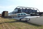 D-EQAS @ EDLP - Beechcraft V35 Bonanza at the 2025 Quax Hangartage / Hangardays at Paderborn Lippstadt airport - by Ingo Warnecke