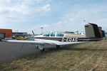 D-EQAS @ EDLP - Beechcraft V35 Bonanza at the 2025 Quax Hangartage / Hangardays at Paderborn Lippstadt airport - by Ingo Warnecke