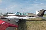 D-EQAS @ EDLP - Beechcraft V35 Bonanza at the 2025 Quax Hangartage / Hangardays at Paderborn Lippstadt airport - by Ingo Warnecke