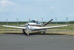 D-EQAS @ EDLP - Beechcraft V35 Bonanza at the 2025 Quax Hangartage / Hangardays at Paderborn Lippstadt airport - by Ingo Warnecke