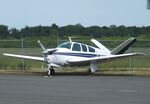 D-EECO @ EDLP - Beechcraft V35B Bonanza at the 2025 Quax Hangartage / Hangardays at Paderborn Lippstadt airport - by Ingo Warnecke