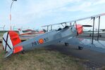 D-ECBJ @ EDLP - CASA 1.131E (E3B) (spanish license built Bücker Bü 131 Jungmann) at the 2025 Quax Hangartage / Hangardays at Paderborn Lippstadt airport - by Ingo Warnecke