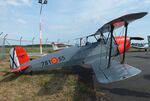 D-ECBJ @ EDLP - CASA 1.131E (E3B) (spanish license built Bücker Bü 131 Jungmann) at the 2025 Quax Hangartage / Hangardays at Paderborn Lippstadt airport - by Ingo Warnecke