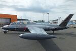 D-IFCC @ EDLP - Fouga CM.170R Magister at the 2025 Quax Hangartage / Hangardays at Paderborn Lippstadt airport - by Ingo Warnecke