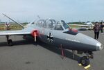 D-IFCC @ EDLP - Fouga CM.170R Magister at the 2025 Quax Hangartage / Hangardays at Paderborn Lippstadt airport - by Ingo Warnecke