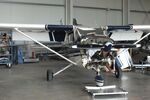 D-ECKP @ EDLP - Cessna (Reims) F172K Skyhawk (undergoing maintenance) at the 2025 Quax Hangartage / Hangardays at Paderborn Lippstadt airport - by Ingo Warnecke