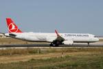 TC-JTR @ LMML - Airbus A321-231 reg TC-JTR of Turkish Airlines taxying into Park No9 at Malta on arrival from Istanbul. - by raymond