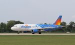 N218NV @ KRFD - Airbus A320-214 - by Mark Pasqualino