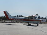 N9407X @ CCB - Stopped by hangers - by Helicopterfriend